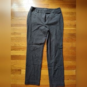 Women's black checkered high waist talbots dress pants size 6